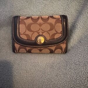 Vintage Coach Gallery Signature Wallet